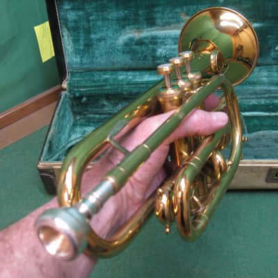 Roth Reynolds Cornet 1962 - Reconditioned Excellent - Case & Bach 7C Mouthpiece image 16