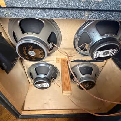 Marshall JCM 800 Lead Series Model 1982A 4x12" Angled Guitar Speaker Cabinet 1981 - 1987 - Black image 12