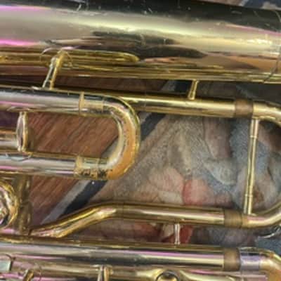 Yamaha YEP-201 3-valve Student Euphonium - Clear Lacquer image 5