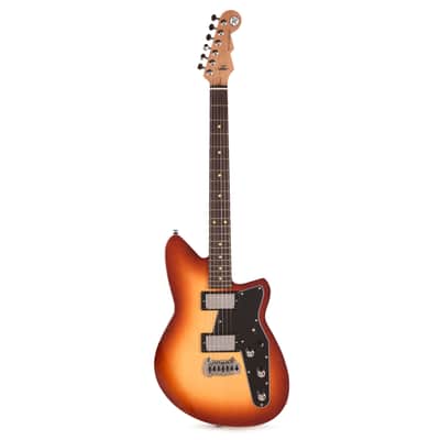 Reverend Jetstream HB Electric Guitar Fire Burst Sparkle image 4