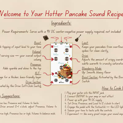 TuneWave Hotter Pancakes DIY Pedal Kit – Lite Bite image 6
