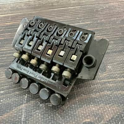 90s Jackson FLC-PRO TRS Floyd Rose License Tremolo Bridge Black TAKEUCHI /Arm Bar image 3