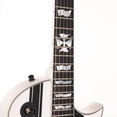 ESP Custom Shop Iron Cross James Hetfield Signature Snow White image 7