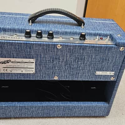 Supro 1970RK Keeley Custom 25-Watt 1x10" Guitar Combo 2018 - Present - Blue Rhino image 2