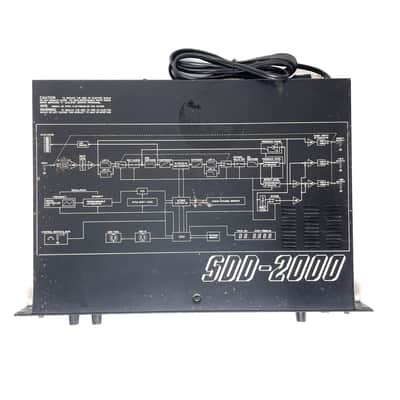 Korg SDD-2000 Sampling Digital Delay Rack Processor 1980's MIJ Worldwide Shipment image 8
