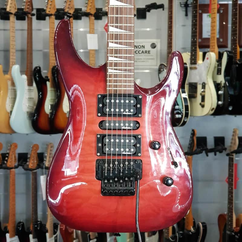 Jackson Atx Archtop Dinky Trans Red image 1
