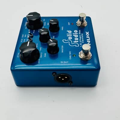 NuX NSS-5 Solid Studio IR and Power Amp Simulator 2010s - Blue image 4