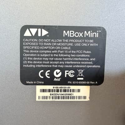 Avid MBox 3 Mini USB Audio Interface 2010s - Silver / Black image 6