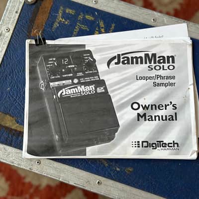 DigiTech JamMan Solo Looper/Phrase Sampler w/ FS3X 3 Button Footswitch image 6