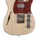 G&L Tribute ASAT Classic Bluesboy Semi-Hollow Electric Guitar, Blonde, Rosewood, TR-ASAT-CBSH-BLD