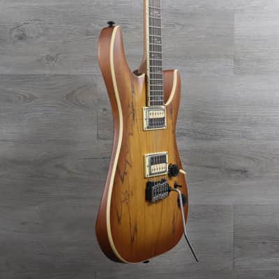 Schecter C-1 Exotic Spalted Maple 2020 - Present - Satin Natural Vintage Burst image 3