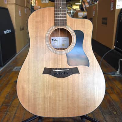 Taylor 110ce Cutaway Dreadnought Acoustic-Electric Guitar w/Padded Gig Bag image 1