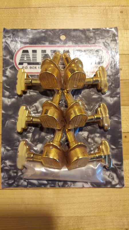 Grover 150G Imperial 3+3 Tuning Machines 16:1 Ratio 2010s - Gold image 1