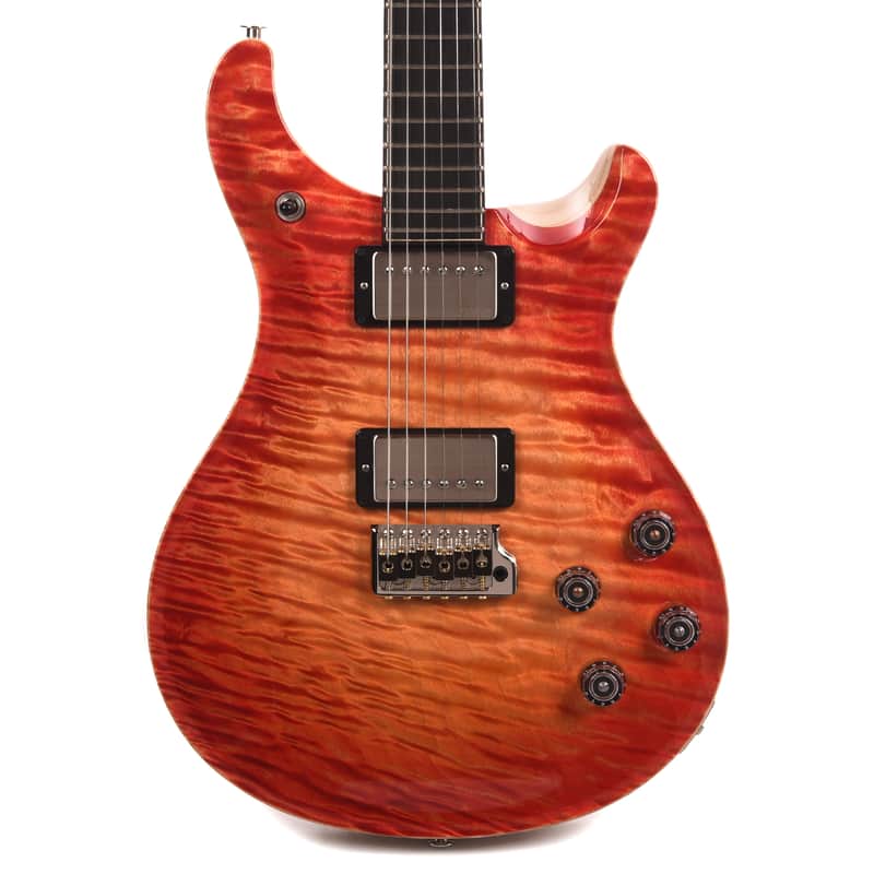 PRS Private Stock #11761 McCarty 594 Tremolo One-Piece Quilted Maple/Swamp Ash Blood Orange Glow w/Stained Neck/Fingerboard & Birds of a Feather Inlay (Serial #0403309) image 1