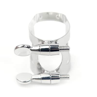 Rico RSS1LN Ligature, Soprano Saxophone, Nickel Plated