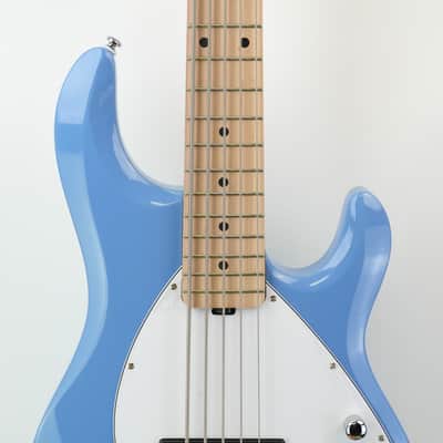 Sterling by Music Man StingRay Ray5 5-String Bass Chopper Blue image 4
