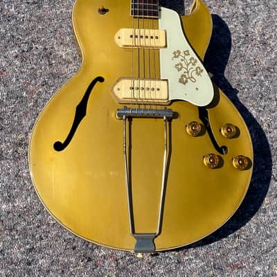 Gibson ES-295 1954 - Gold Finish & Gold Part image 1