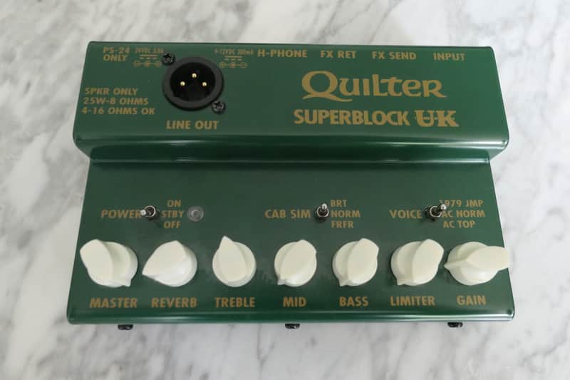 Quilter SuperBlock UK 25-Watt Pedalboard Guitar Amp