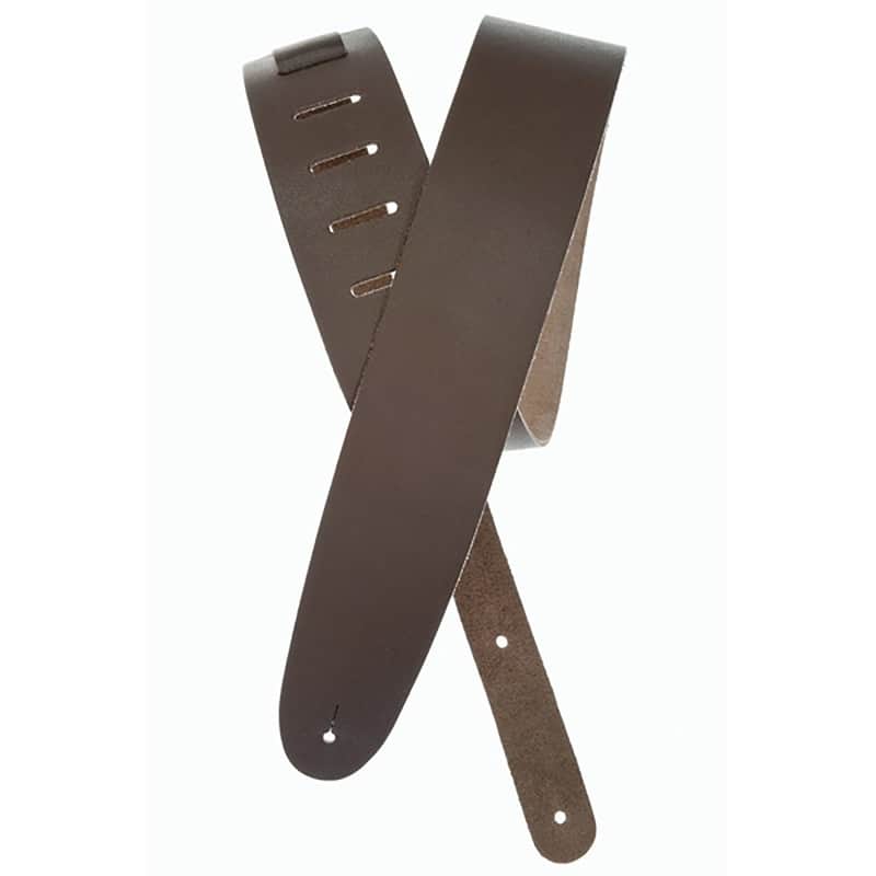 D'Addario Planet Waves 25BL00 2.5" Basic Classic Leather Guitar Strap image 2