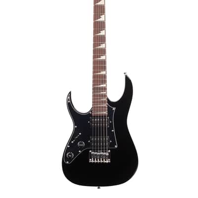 Ibanez GRGM21L Gio Mikro Lefty Electric Guitar Black Night image 2