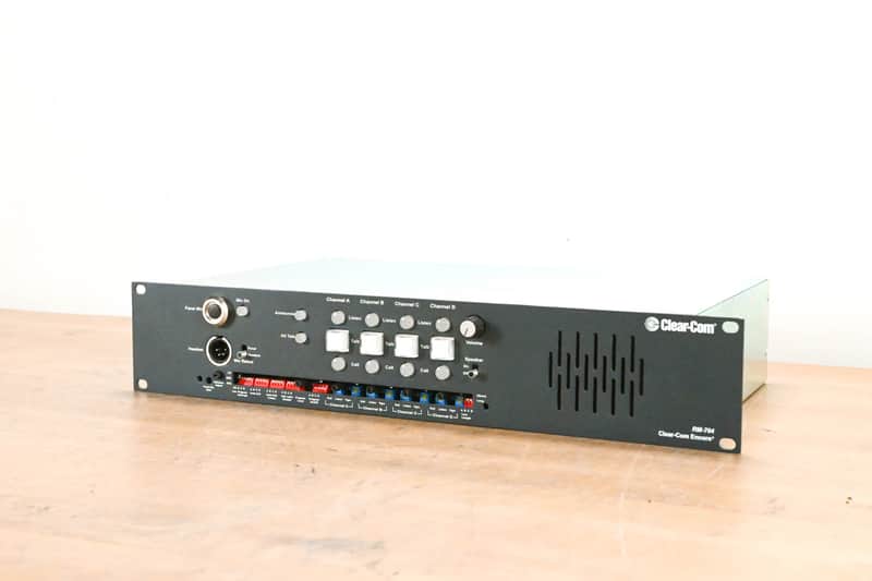 Clear-Com RM-704 2RU 4-Channel Intercom Remote Station CG012TN image 1