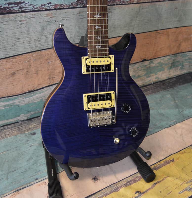 2012 Paul Reed Smith SE Santana  Whale Blue *New Old Stock* image 1