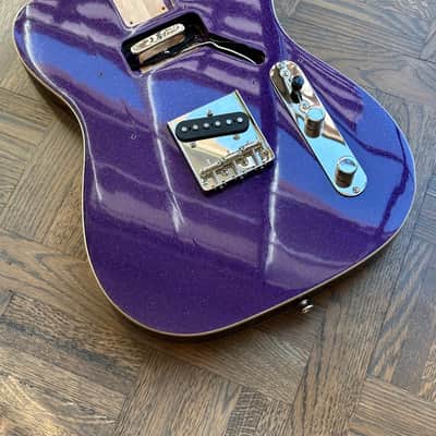 Squier Classic Vibe Telecaster Custom - Purple Sparkle - Loaded body image 2