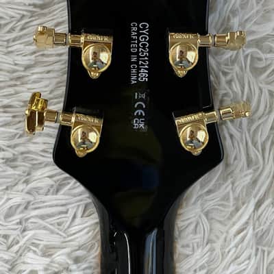 Gretsch Synchromatic Falcon Hollow Body Single-Cut w/Bigsby, Ebony board, Black image 6