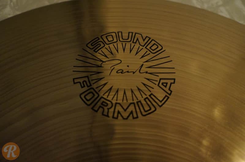 Paiste 20" Sound Formula Full Ride Cymbal 1990-1992 image 3