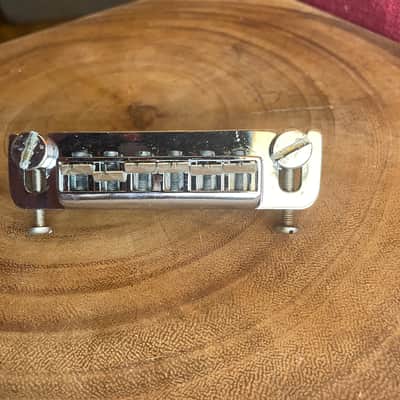 (Small off SG Special) 1970's Leo Quan Badass bridge Early 70's patent pending - Chrome image 1