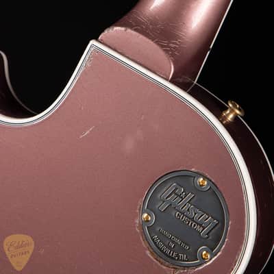 2024 - Gibson Custom Shop PSL Murphy Lab Les Paul Custom Heavy Aged Heather Mist Poly 10.6 #CS400163 image 11