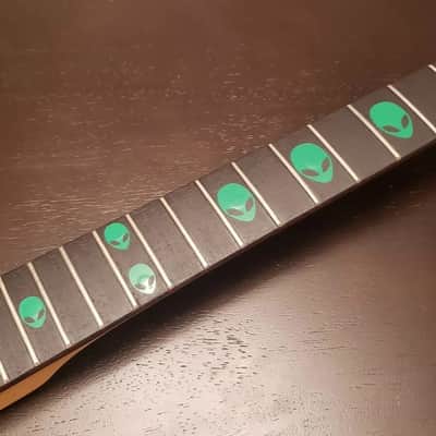 Alien Roswell Fretboard Inlay Stickers – 30 Colors for Electric & Acoustic Guitars image 1
