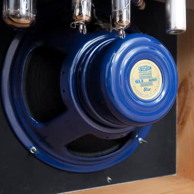 Magnatone Varsity Cathedral Front 1x12 Combo Boutique Tube Amp Near Mint, Celestion Blue image 12