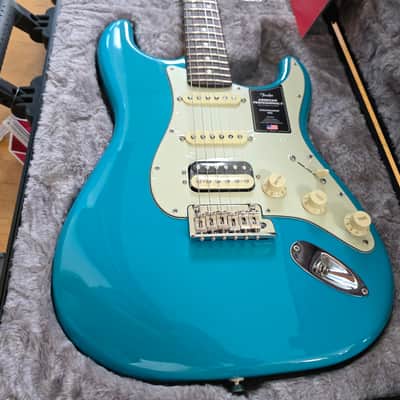 Fender Stratocaster HSS Miami Blue American Pro II 75th Anniversary BRAND NEW image 6