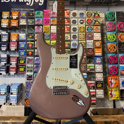 Fender Vintera '60s Stratocaster Modified with Pau Ferro Fretboard - Burgundy Mist Metallic image 1