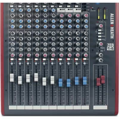 ALLEN & HEATH ZED-14 USB sans effets - 6 in mono, 4 stéréo, 4 AUX image 4
