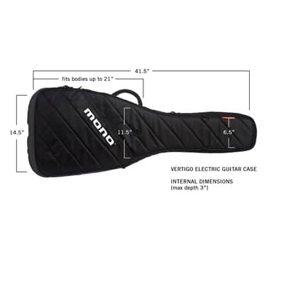 Mono Vertigo Electric (Jet Black) M80-VEG-BLK Gig Bag image 5