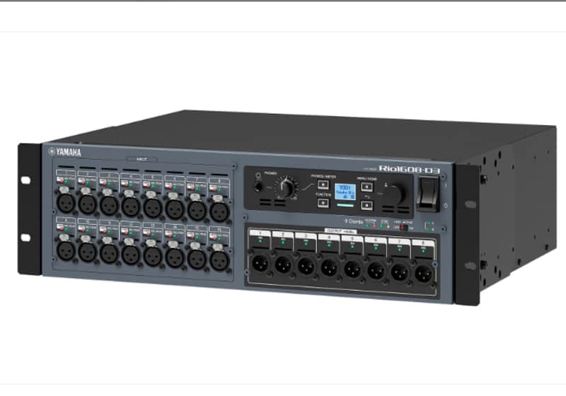 Yamaha Rio1608-D3 16-input/8-output Dante Stage Box 2025 image 1