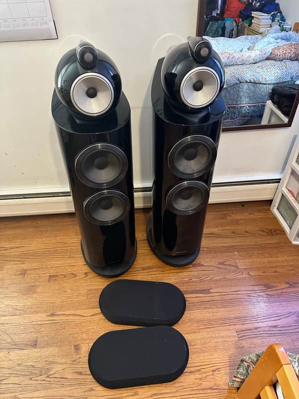 B&W Bowers and Wilkins 803 D3 2023 - Black image 1
