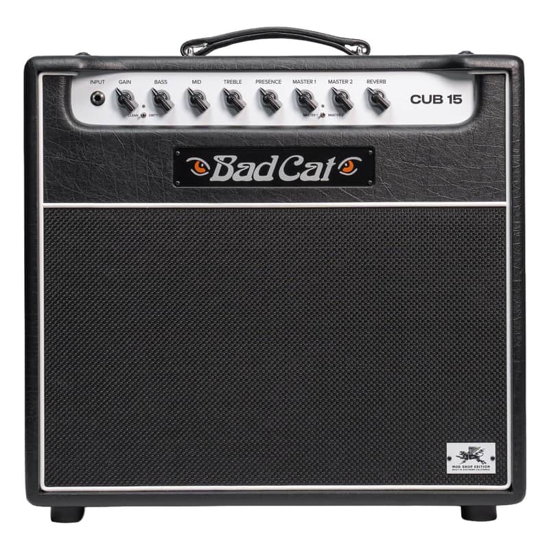 Bad Cat Mod Shop Cub 15 112 Combo  Greenback 15w image 1