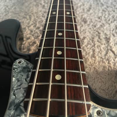 Fender Standard Jazz Bass Vintage 1992 MIM Black Rosewood 4-String Bass Guitar image 7