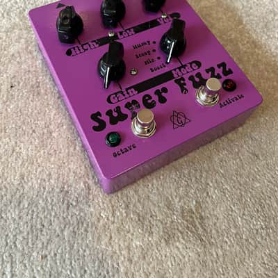 Rehoused and Modified Behringer Super Fuzz SF300 (Boss Hyper Fuzz FZ-2 clone)  by Gigahearts_FX image 3