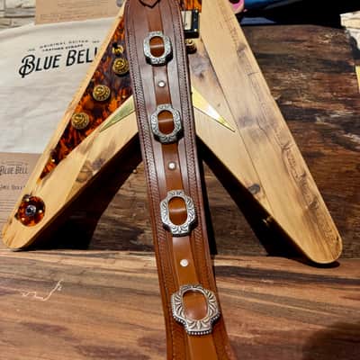 Blue Bell Straps LEMMY DARK COFFEE (Hand Made Exclusive for Al’s Music Factory) image 5