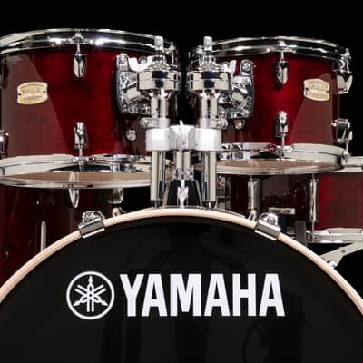 Yamaha Stage Custom Birch 5-piece Shell Pack - Cranberry Red image 2