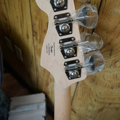 Squier Affinity Jaguar Bass Charcoal Frost Metallic image 6