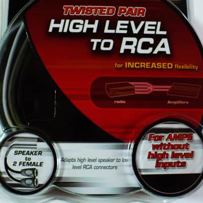 Rockford Fosgate RFIF2SW High Level to RCA Speaker Cables / Lot of 2 image 5