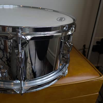 Yamaha 6.5"x14" Steel Snare 1990s image 15