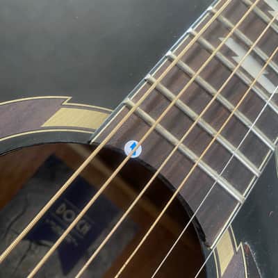 Black Knight 41 Inch Acoustic Guitar, Spruce Top Body, Mahogany Neck, Rosewood Fingerboard image 19