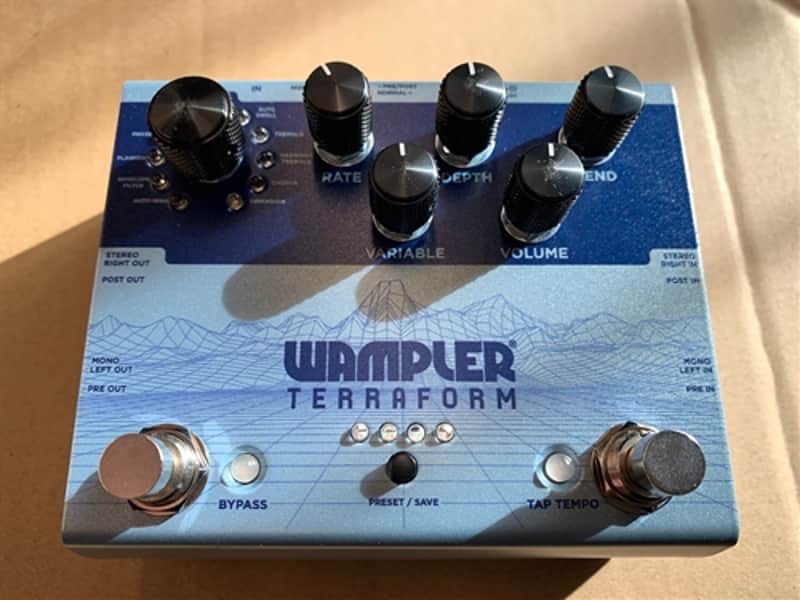Wampler Terraform Modulation Multi-Effects Pedal -Made in the USA- *Open **MINT!! image 1