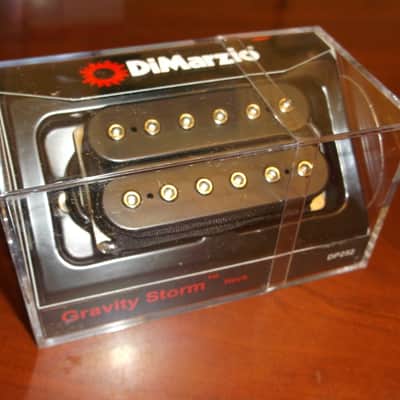 DiMarzio DP252BK Gravity Storm Neck Humbucker- Black